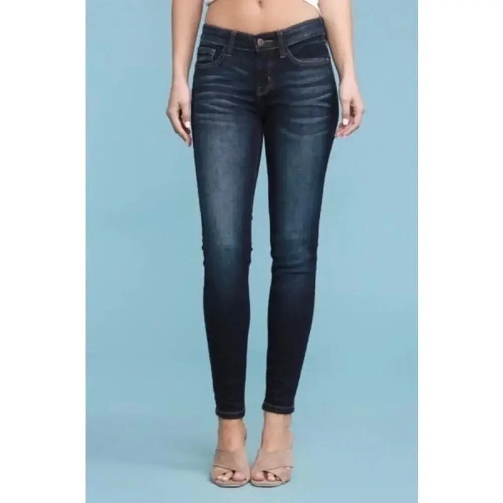 Judy Blue | Women | Joanne Dark Wash Mid Rise Skinny Fit Denim Jeans | Size 29